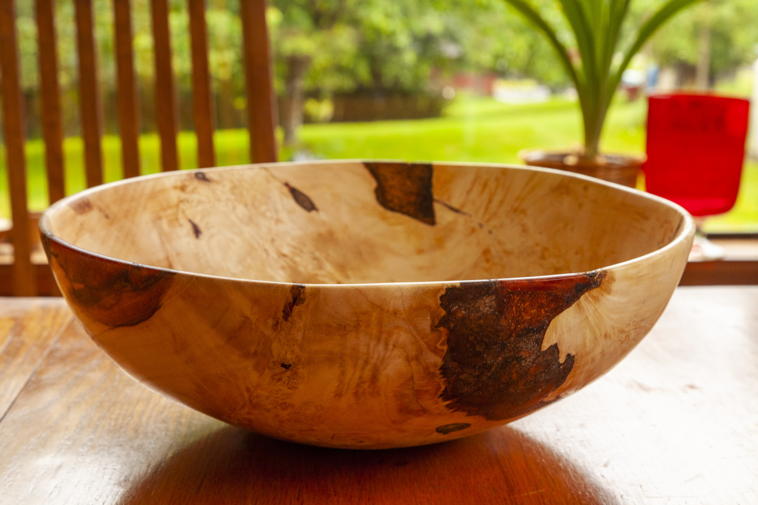 Maple Burl and Resin Bowls - Ric Woodworking