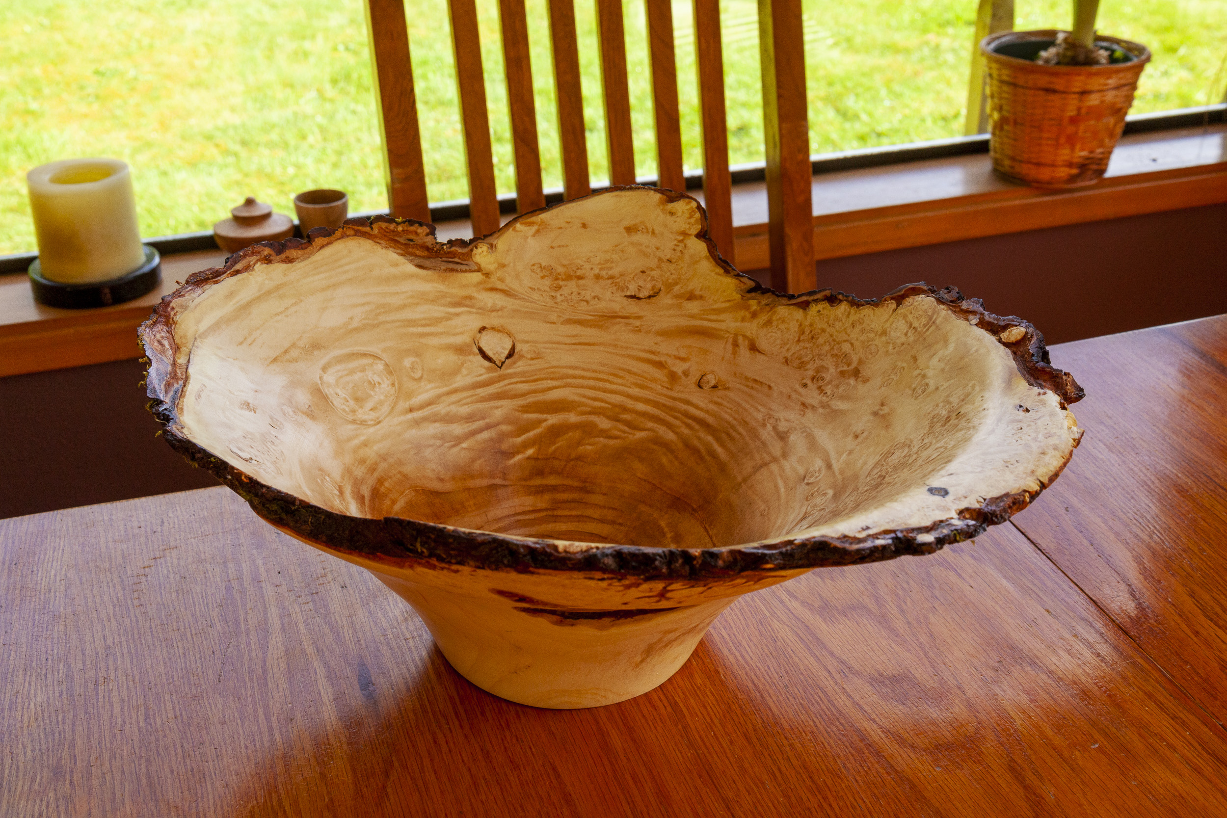 Maple Burl Bowl Ric Woodworking