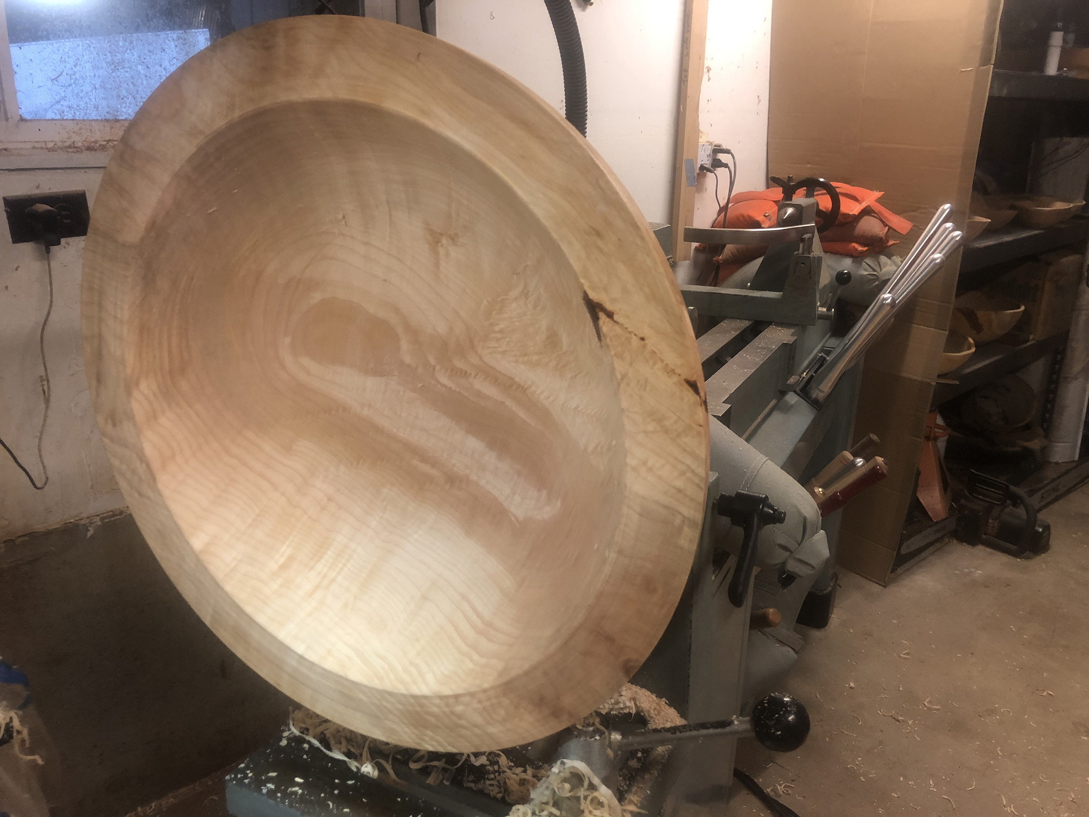 Turning Large Bowls Ric Woodworking